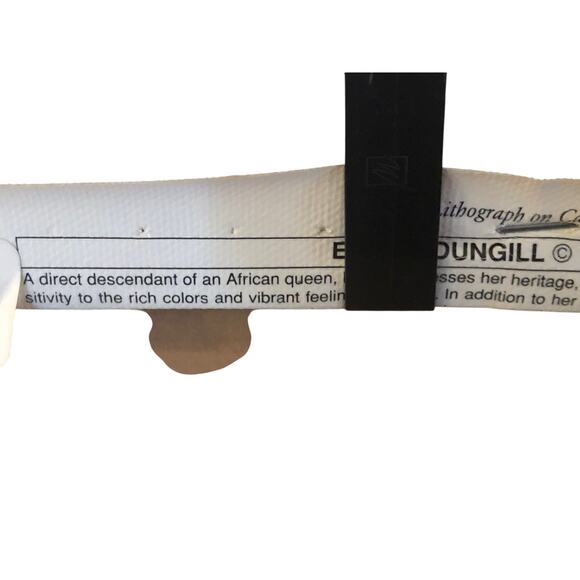 Vintage 1997 Lithograph Elaine Dunghill Fruitful Thoughts 21x17 - Picture 10 of 11